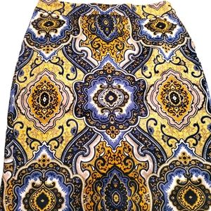Ann Taylor Paisley Skirt Size 6